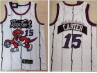 Nike Toronto Raptors #15 Vince Carter White Jersey