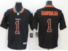 Miami Dolphins #1 Tua Tagovailoa Black Lights Out Jersey