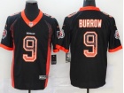 Cincinnati Bengals #9 Joe Burrow Black Drift Fashion Limited Jersey