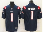 New England Patriots #1 Cam Newton Blue 2020 Vapor Untouchable Limited Jersey