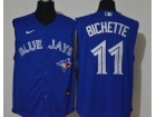 Nike Toronto Blue Jays #11 Bo Bichette Blue Vest Jersey