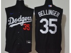 Nike Los Angeles Dodgers #35 Cody Bellinger Black Vest Jersey