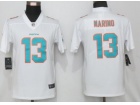 Woman Miami Dolphins #13 Dan Marino White Limited Jersey