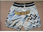 Golden State Warriors White Just Don Shorts