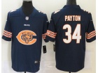 Chicago Bears #34 Walter Payton Blue Big Logo Limited Jersey