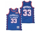 McDonald's All Aamerican #33 Kobe Bryant Blue Jersey