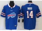 Buffalo Bills #14 Stefon Diggs Blue Logo Limited Jersey