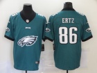 Philadelphia Eagles #86 Zach Ertz Green Vapor Big Logo Limited Jersey