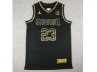 North Carolina Tar Heels #23 Michael Jordan  Black Gold Jersey