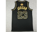 North Carolina Tar Heels #23 Michael Jordan  Black Gold Jersey