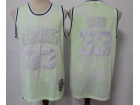 Boston Celtics #33 Larry Bird Light Green Mitchell & Ness Jersey