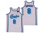 Los Angeles Lakers #8 Kobe Bryant White Creshaw Jersey