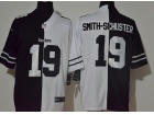 Pittsburgh Steelers #19 JuJu Smith-Schuster Black And White Limited Jersey