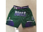 Milwaukee Bucks Green Just Don Shorts