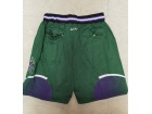 Milwaukee Bucks Green Just Don Shorts