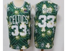 Boston Celtics #33 Larry Bird Green HWC Tear Up Pack Swingman Jersey