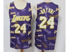 Los Angeles Lakers #24 Kobe Bryant Purple HWC Tear Up Pack Swingman Jersey