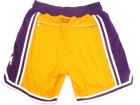 Los Angeles Lakers Kobe Bryant Yellow 1978-2020 Just Don Shorts