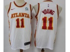 Nike Atlanta Hawks #11 Trae Young White 2020 Jersey