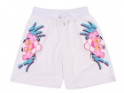 Miami Heat White City with Pink Panther Throwback Shorts