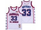 McDonald's All Aamerican #33 Kobe Bryant White Jersey