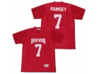 Brentwood School #7 Jalen Ramsey Red Football Jersey