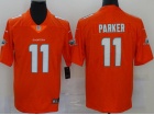 Miami Dolphins #11 DeVante Parker Orange Vapor Untouchable Limited Jersey