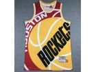 Houston Rockets #13 James Harden Red Mitchell&Ness Big Face Jersey