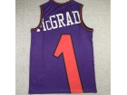 Toronto Raptors #1 Tracy McGrady Purple Mitchell&Ness Big Face Jersey