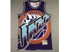 Utah Jazz #45 Donovan Mitchell Purple Mitchell&Ness Big Face Jersey