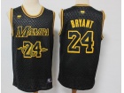 Los Angeles Lakers #24 Kobe Bryant Black Mamba Jersey