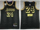 Los Angeles Lakers #24 Kobe Bryant 2020 Black City Jersey