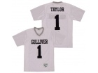 Sean Taylor #1 High School White Football Jersey