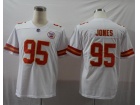 Kansas City Chiefs #95 Chris Jones White Vapor Untouchable Limited Football Jersey