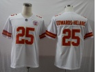 Kansas City Chiefs #25 Clyde Edwards-Helaire White Vapor Limited Football Jersey