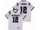 Earl Thomas #12 West Orange Stark High School White Football Jersey