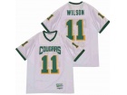 Russell Wilson #11 Cougrrs High School White Football Jersey