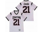 Nick Chubb #21 Crdartown High School White Football Jersey