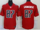 Tampa Bay Buccaneers #87 Rob Gronkowski Red Color Rush Jersey