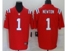 New England Patriots #1 Cam Newton Red New Limited Jersey