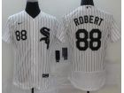 Nike Chicago White Sox #88 Luis Robert White Flexbase Jersey