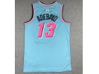 Nike Miami Heat #13 Bam Adebayo Blue City Jersey