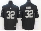 Oakland Raiders #32 Dennis Allen Black Vapor Limited Jersey