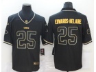 Kansas City Chiefs #25 Clyde Edwards-Helaire Black Golden Limited Football Jersey