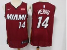 Nike Miami Heat #14 Tyler Herro Red Jersey