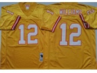 Tampa Bay Buccaneers #12 Doug Williams Yellow Throwback Jersey