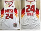 Los Angeles Lakers #24 Kobe Bryant White 2009 All Star Jersey