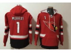 Arizona Cardinals #1 Kyler Murray Red Hoodies