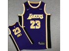 Los Angeles Lakers #23 LeBron James Purple 2020 Jersey