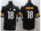 Pittsburgh Steelers #18 Diontae Johnson Black Limited Football Jersey